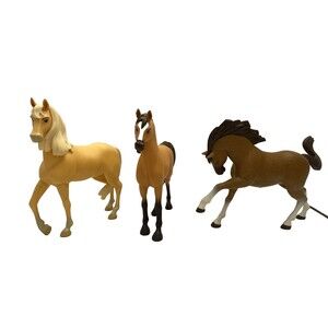 Dreamworks Spirit Riding Free 7" Horses Jalapeno Chica Linda & Spirit Lot of 3